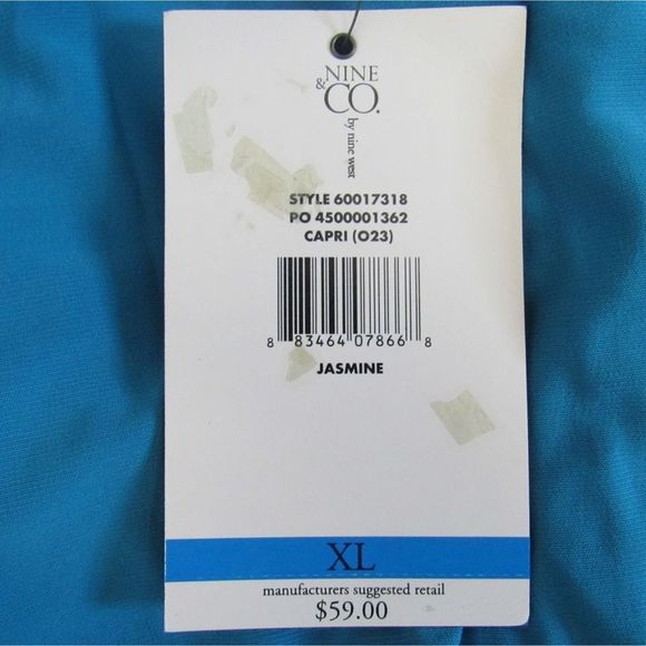 Nine & Co Jasmine Belted Dress Capri XL - Picture 7 of 8